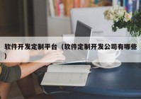 软件开发定制平台（软件定制开发公司有哪些）